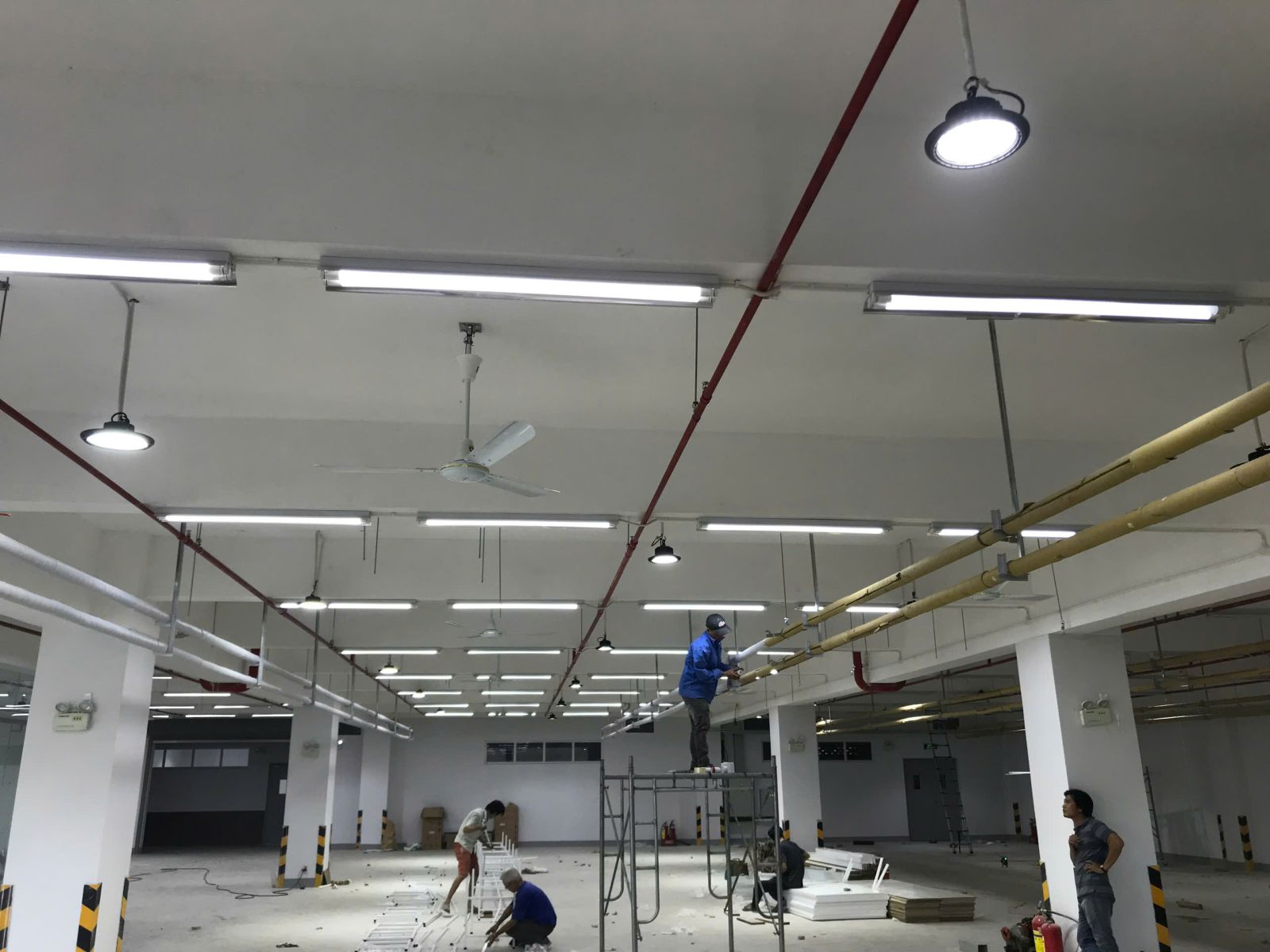 Thi công điện nhà xưởng